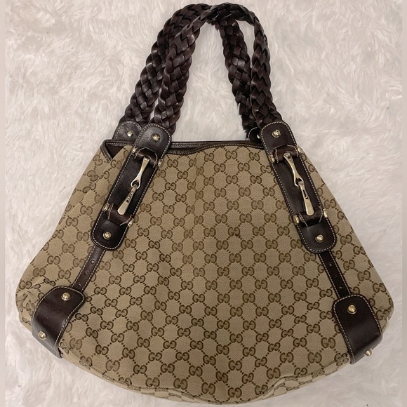 GUCCI PELHAM HOBO BAG - Picture 1 of 13